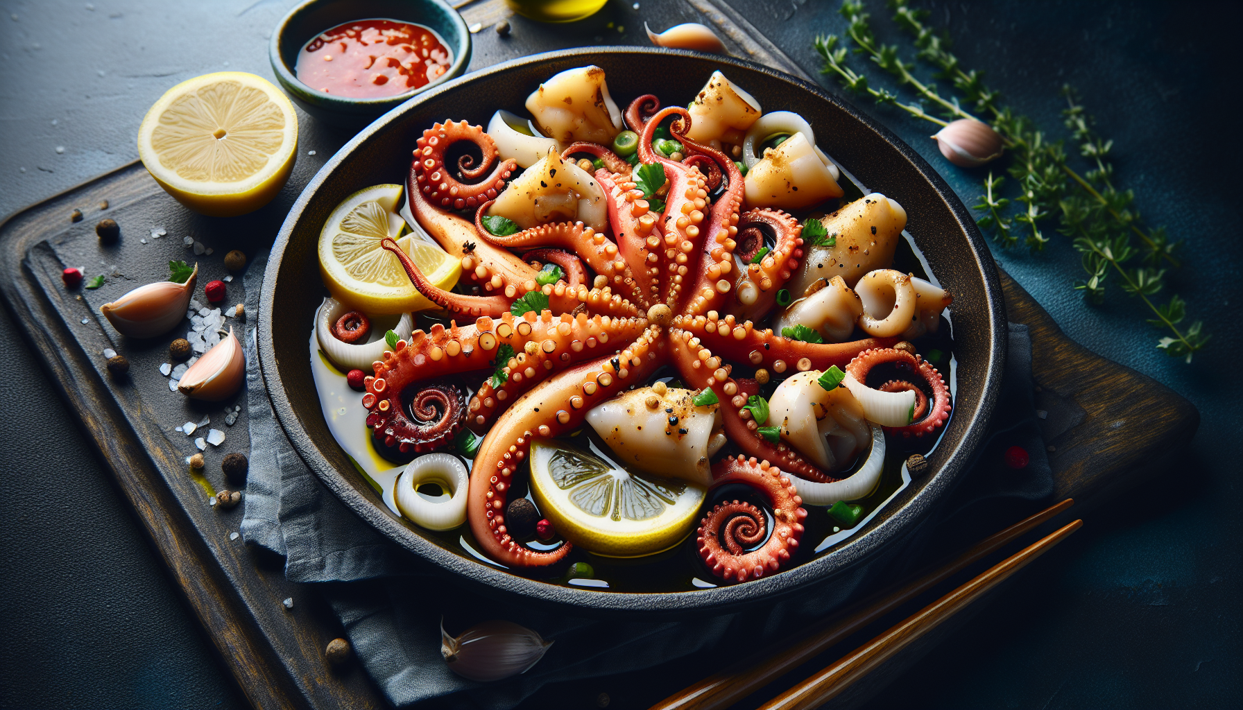 come cucinare i calamari